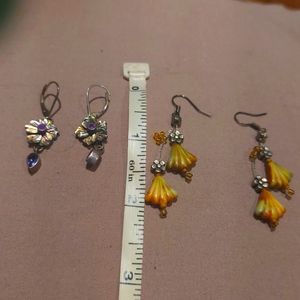 Earrings - Lot of 2 Pairs